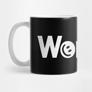 Wonder typographic artwork Mug